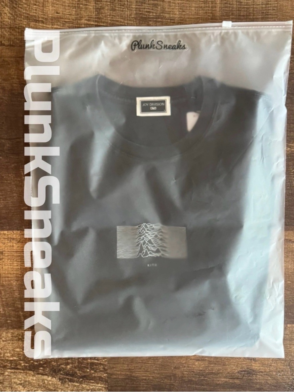 Kith Records Joy Division Fact 10 Classic Logo Vintage Alex Tee • Black •  2026